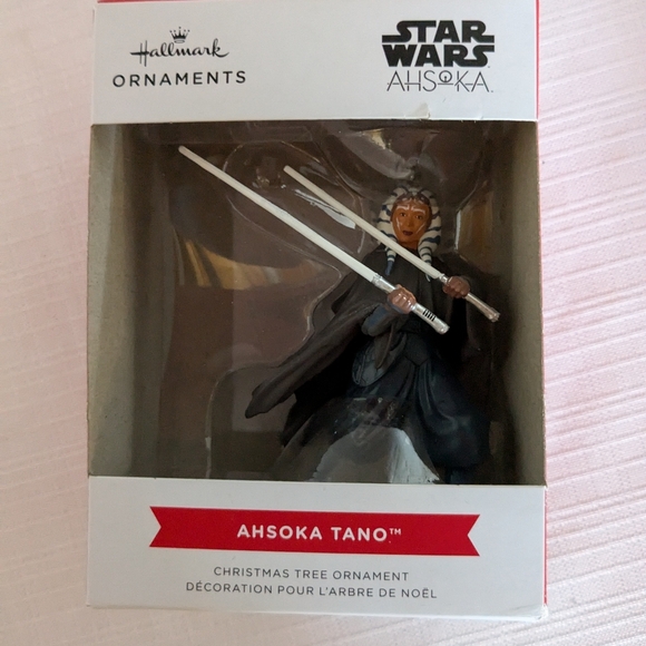 Star Wars Christmas tree ornaments lot of 2 Sabine Wren and Ahsoka Tano Disney - Picture 13 of 16